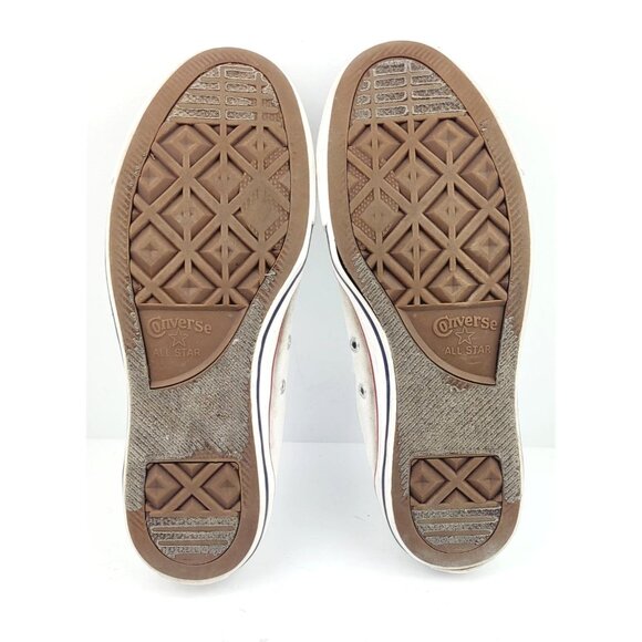 Converse White Canvas Sneakers - Size 11‎ - Picture 8 of 8